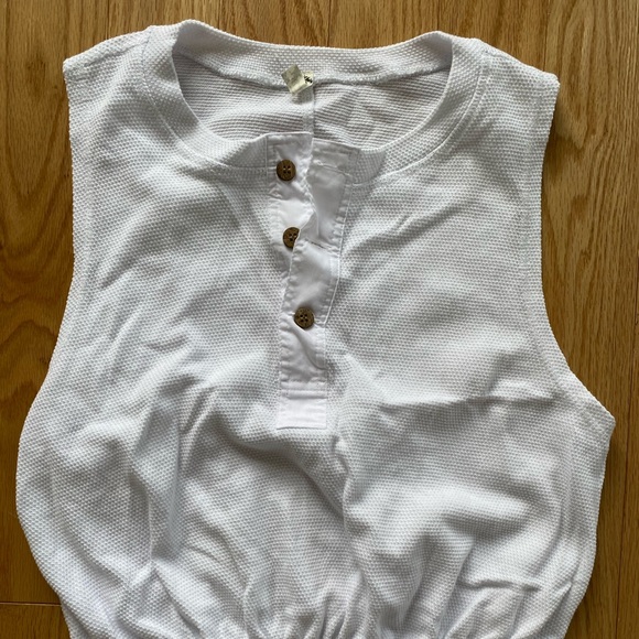 Free People Peek Aye Henley Bodysuit - Picture 1 of 5